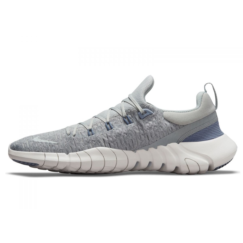 Tênis de corrida Nike Free Run 5.0 M CZ1884-003 branco cinza 1