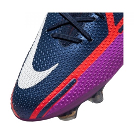 Chuteiras Nike Phantom GT2 Elite Fg M CZ9890-415 laranja, roxo, marinho tolet 2