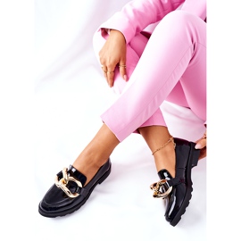 Sapatos de couro Nicole Lacquered Black 2665 preto 1