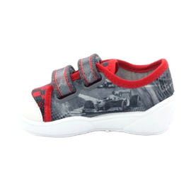 Calçados infantis Befado, tênis, chinelos 907p093 vermelho cinza 2
