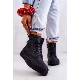 Tênis alto feminino Big Star II274096 preto 1