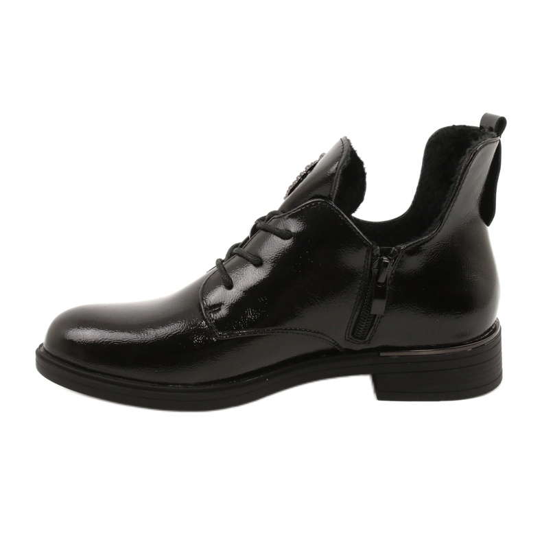 Botas patenteadas Sergio Leone PB262 preto 1