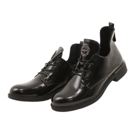 Botas patenteadas Sergio Leone PB262 preto 5