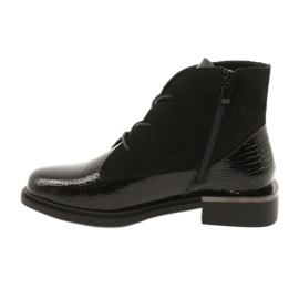 Trabalhadores Botas Pretas Sergio Leone BT401 preto 1