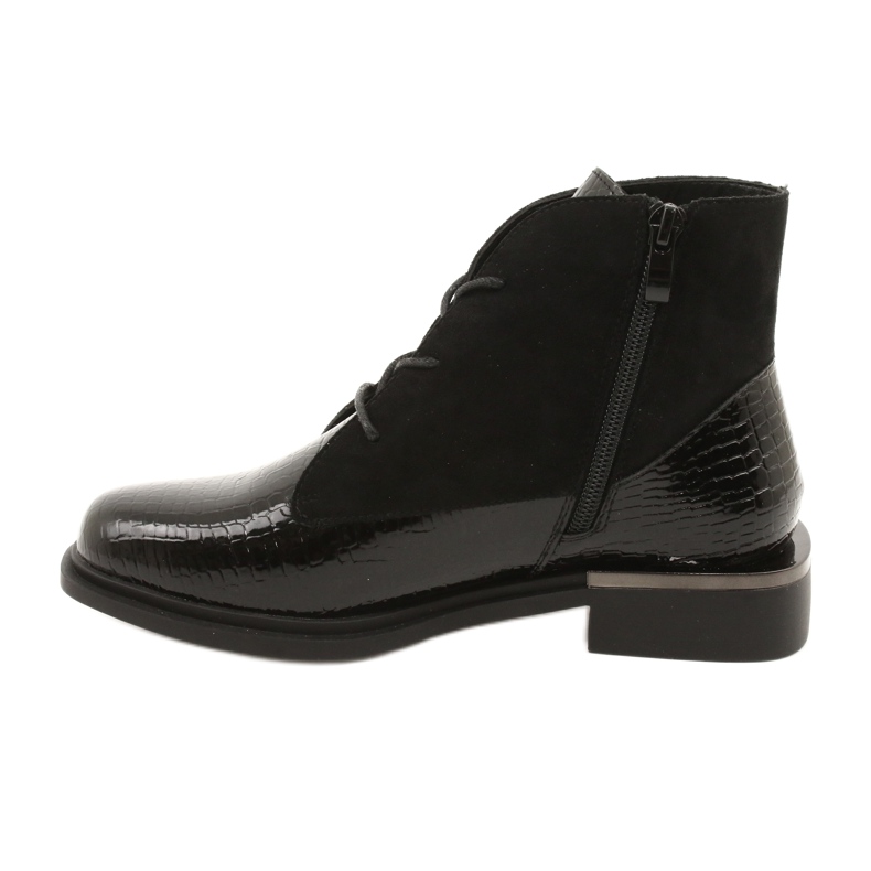 Trabalhadores Botas Pretas Sergio Leone BT401 preto 1