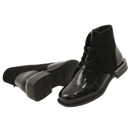 Trabalhadores Botas Pretas Sergio Leone BT401 preto 3