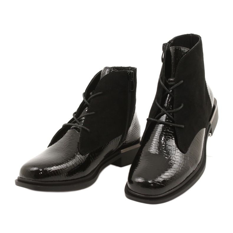 Trabalhadores Botas Pretas Sergio Leone BT401 preto 2