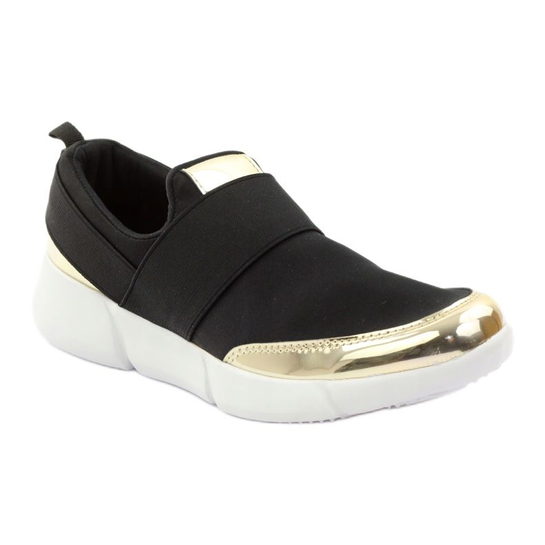 McKey Sapatos softshell esportivos em ouro preto amarelo 1