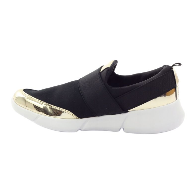 McKey Sapatos softshell esportivos em ouro preto amarelo 2
