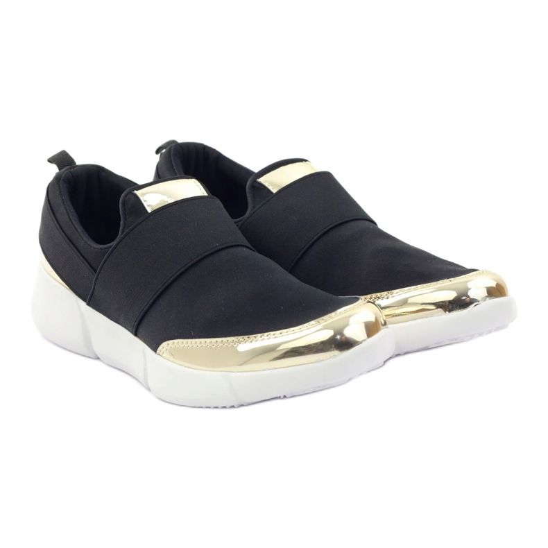 McKey Sapatos softshell esportivos em ouro preto amarelo 4