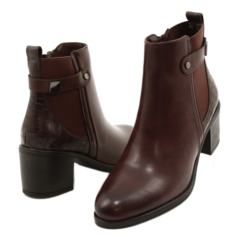 Botas clássicas marrons Sergio Leone BT630 marrom 3