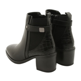 Botas isoladas clássicas femininas Sergio Leone BT630 Black preto 5