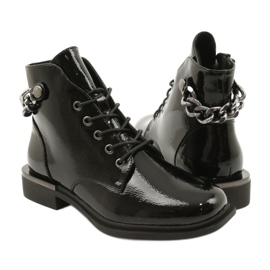 Botas Com Corrente Sergio Leone BT405 Preto 5