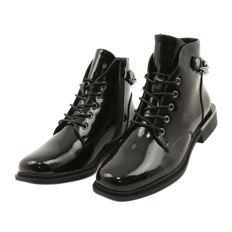 Botas Com Corrente Sergio Leone BT405 Preto 2