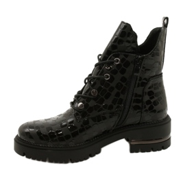 Botas Sergio Leone TR744 elegantes preto 1
