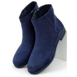 Botas femininas clássicas Chelsea, azul marinho 6215 Navy azul-marinho 1