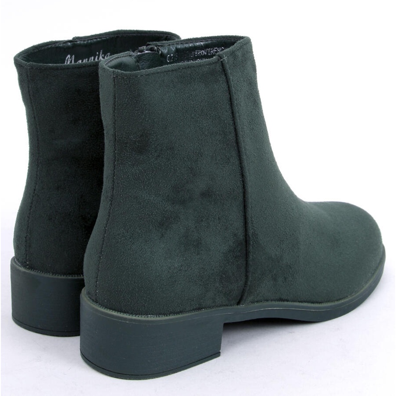BM Botas chelsea verdes clássicas para mulheres 6215 Atrovirens 2