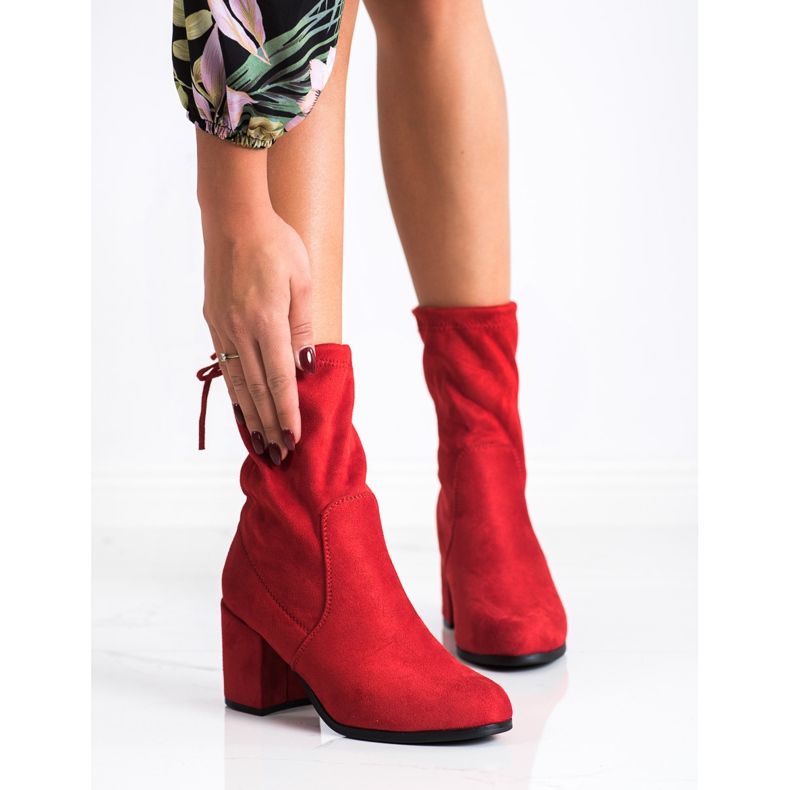 Seastar Botas Vermelhas Deslizantes vermelho 2 Seastar Botas Vermelhas Deslizantes vermelho 2