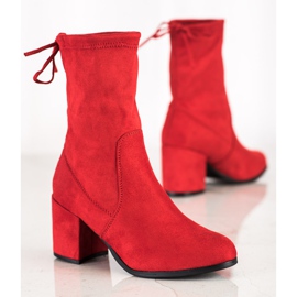 Seastar Botas Vermelhas Deslizantes vermelho 1
