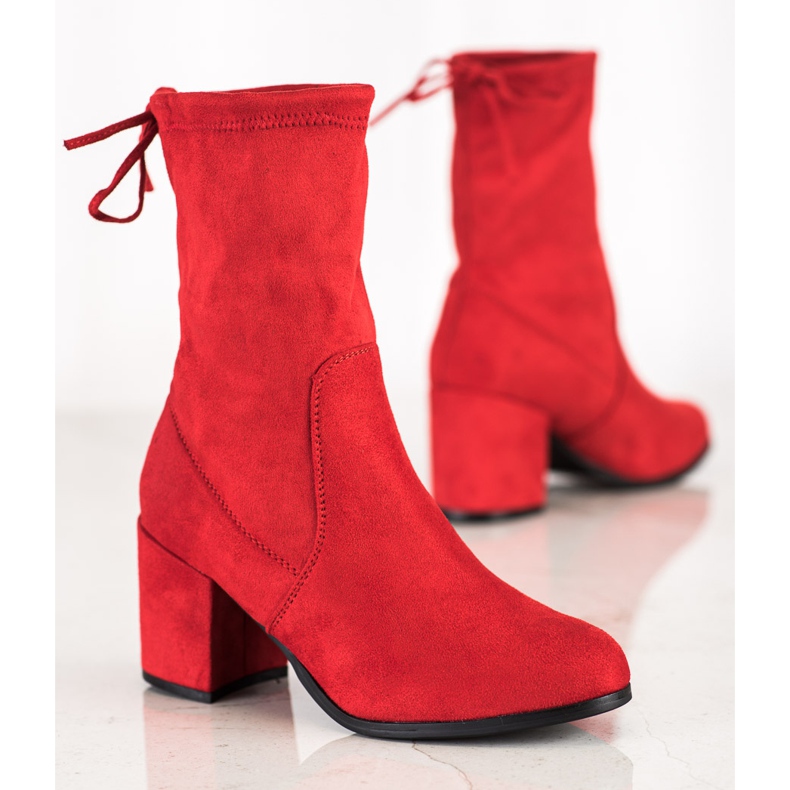Seastar Botas Vermelhas Deslizantes vermelho 1 Seastar Botas Vermelhas Deslizantes vermelho 1