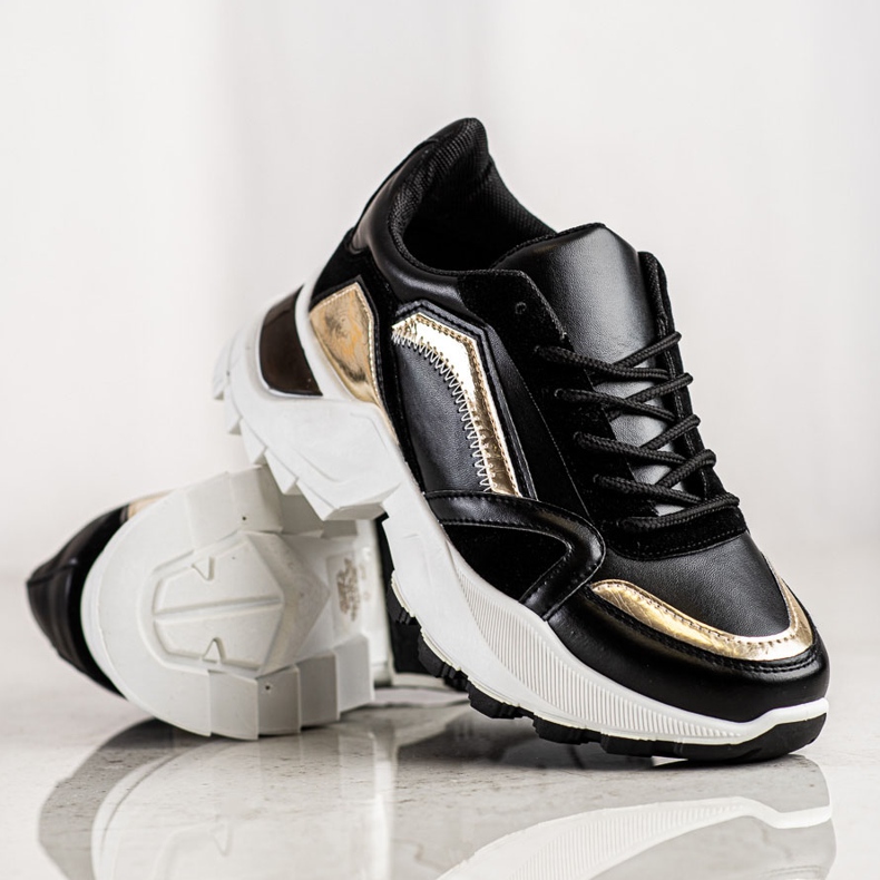 SHELOVET Tênis estilosos preto 1