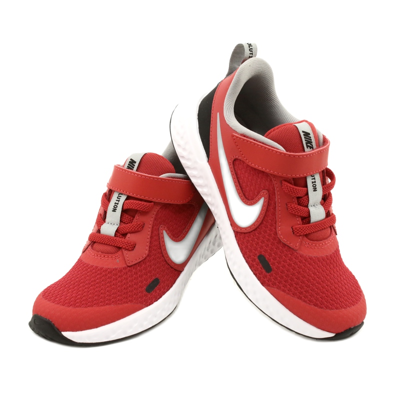 Sapato Nike Revolution 5 (PSV) Jr BQ5672-603 vermelho 4