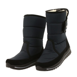 Botas esportivas femininas Progresso progj-21-08 azul marinho preto 2