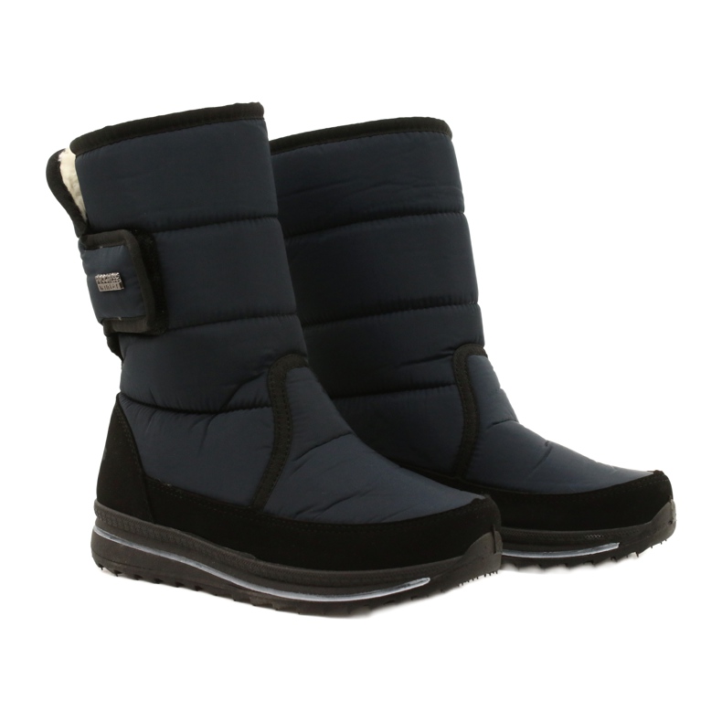 Botas esportivas femininas Progresso progj-21-08 azul marinho preto 4