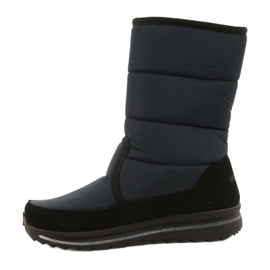 Botas esportivas femininas Progresso progj-21-08 azul marinho preto 1