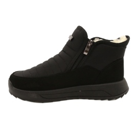 Botas femininas no progresso do pêlo Progj-21-21 preto 1