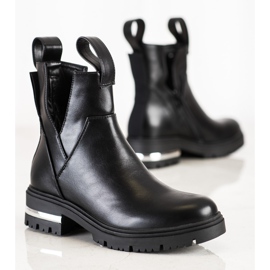 Seastar Botas quentes com recorte preto 1