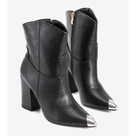 Botas de cowboy pretas bretãs preto 1