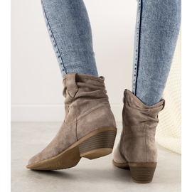 Botas de cowboy marrom femininas 1