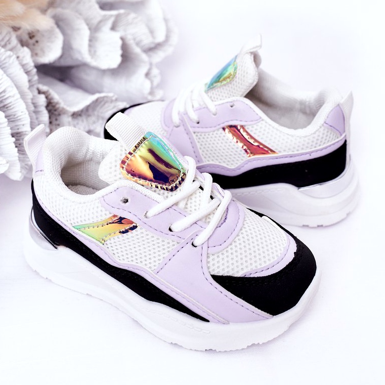 Sapatilhas de tênis para crianças, preto-violeta, hora do jogo branco tolet 4