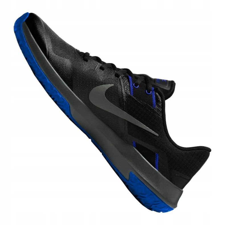 Tênis de treinamento Nike Varsity Compete 3 M CJ0813-012 preto azul 1