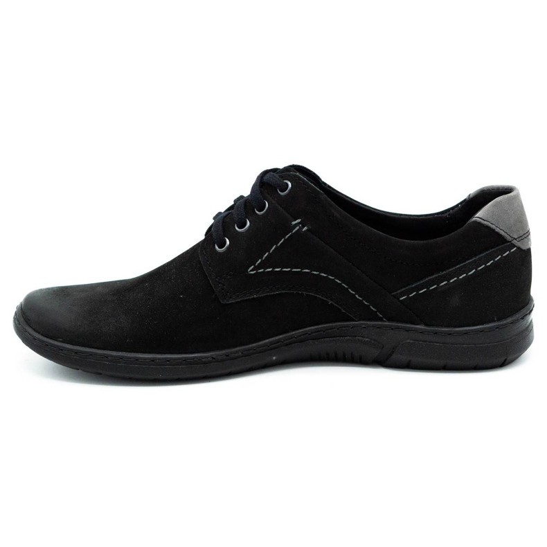 KOMODO Sapatos casuais masculinos negros 858K preto 1