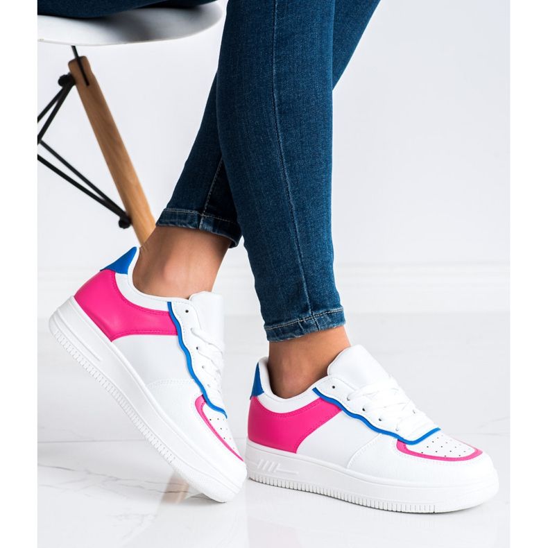 SHELOVET Calçados Esportivos da Moda branco 2