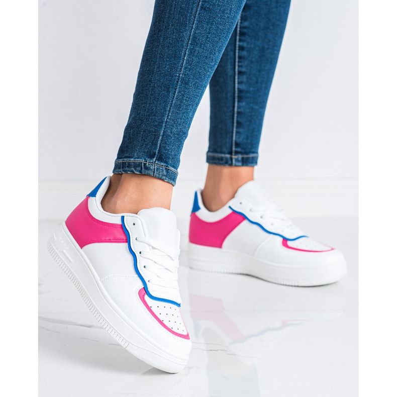 SHELOVET Calçados Esportivos da Moda branco 1