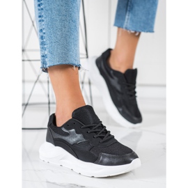 SHELOVET Tênis Casual Preto 2