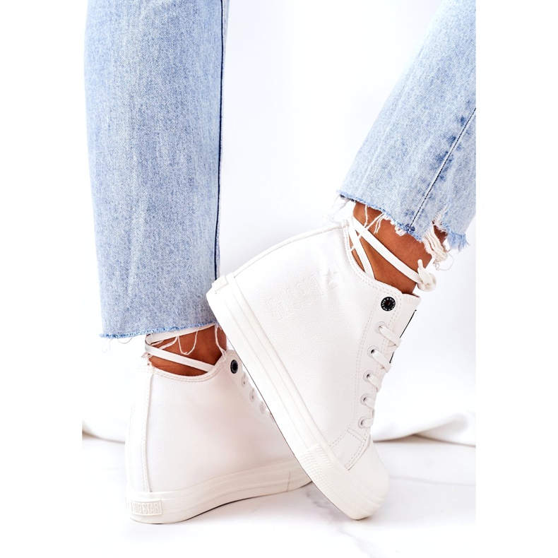 Tênis de couro Big Star EE274128 branco 4