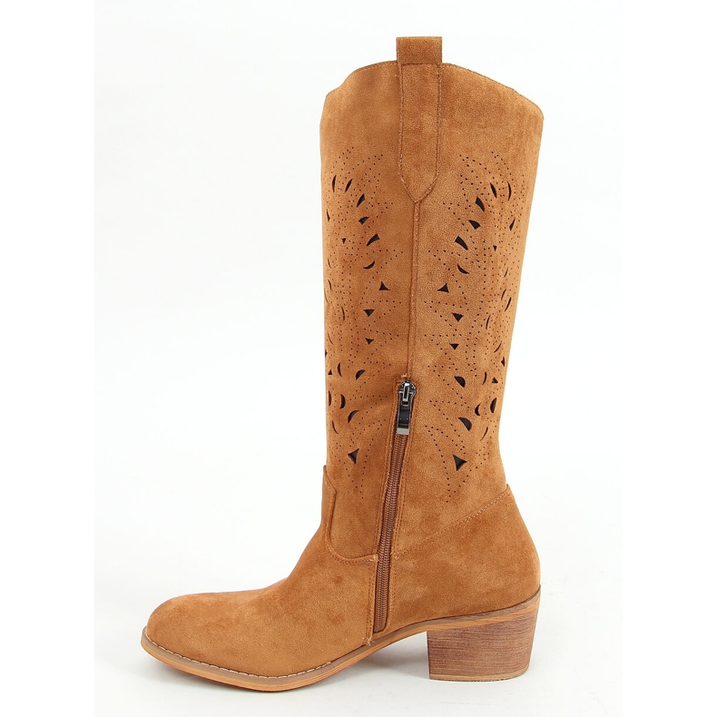 Camel RT89959 Botas camelo com orifícios castanho 1