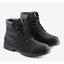 Botas de caminhada masculinas Black Big Star Langlois preto 1