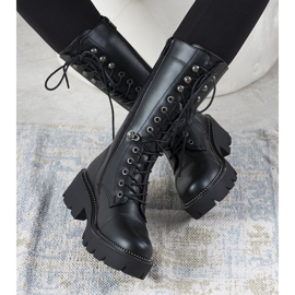 Botas femininas pretas Big Star de Cotuand preto 1