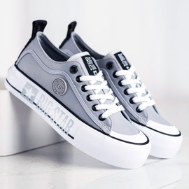 Tênis feminino Big Star II274023 cinza 1