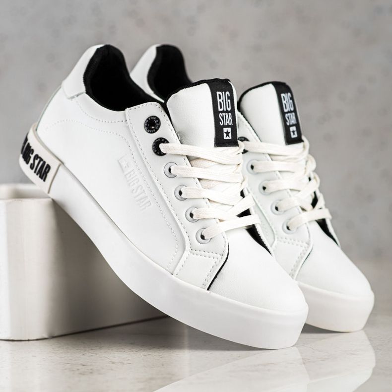 Tênis feminino Big Star II274031 branco 1