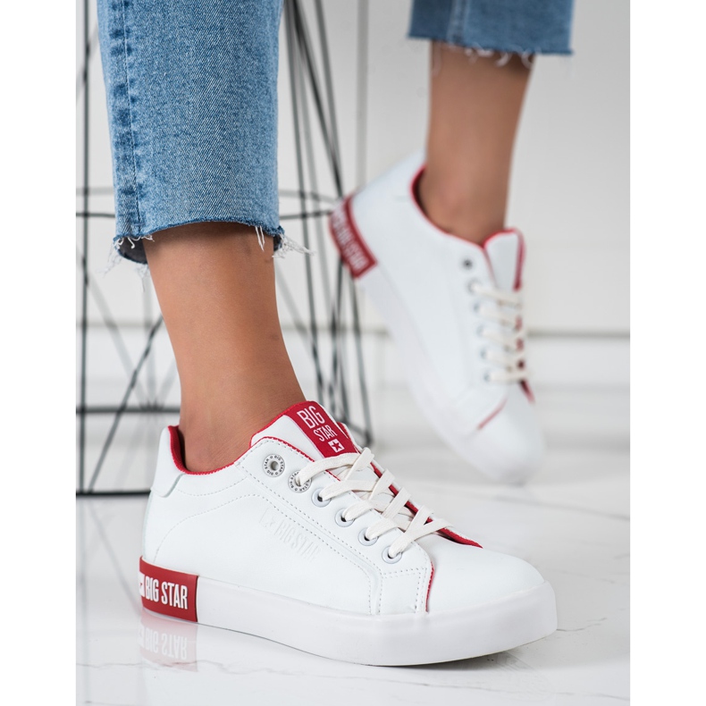 Tênis feminino Big Star II274032 branco 1