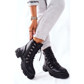 FI1 Botas quentes femininas pretas perfeitas preto 2