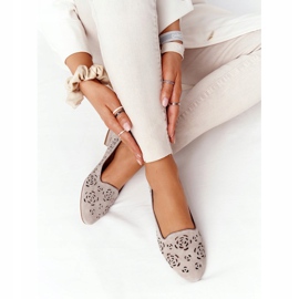 Mocassins Abertos Sergio Leone BL627 Cappuccino cinza 3