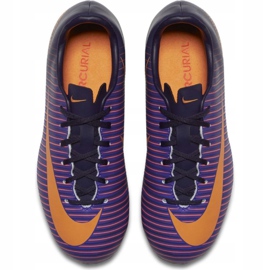 Chuteiras Nike Mercurial Vapor Xi Fg Jr 831945-585 rosas e roxos 1 Chuteiras Nike Mercurial Vapor Xi Fg Jr 831945-585 rosas e roxos 1