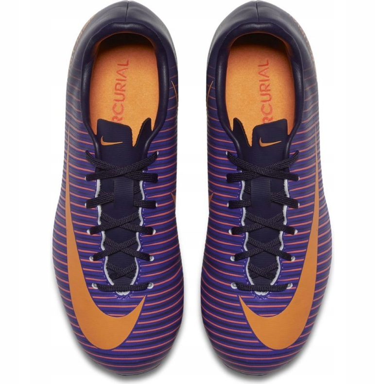 Chuteiras Nike Mercurial Vapor Xi Fg Jr 831945-585 rosas e roxos 1 Chuteiras Nike Mercurial Vapor Xi Fg Jr 831945-585 rosas e roxos 1